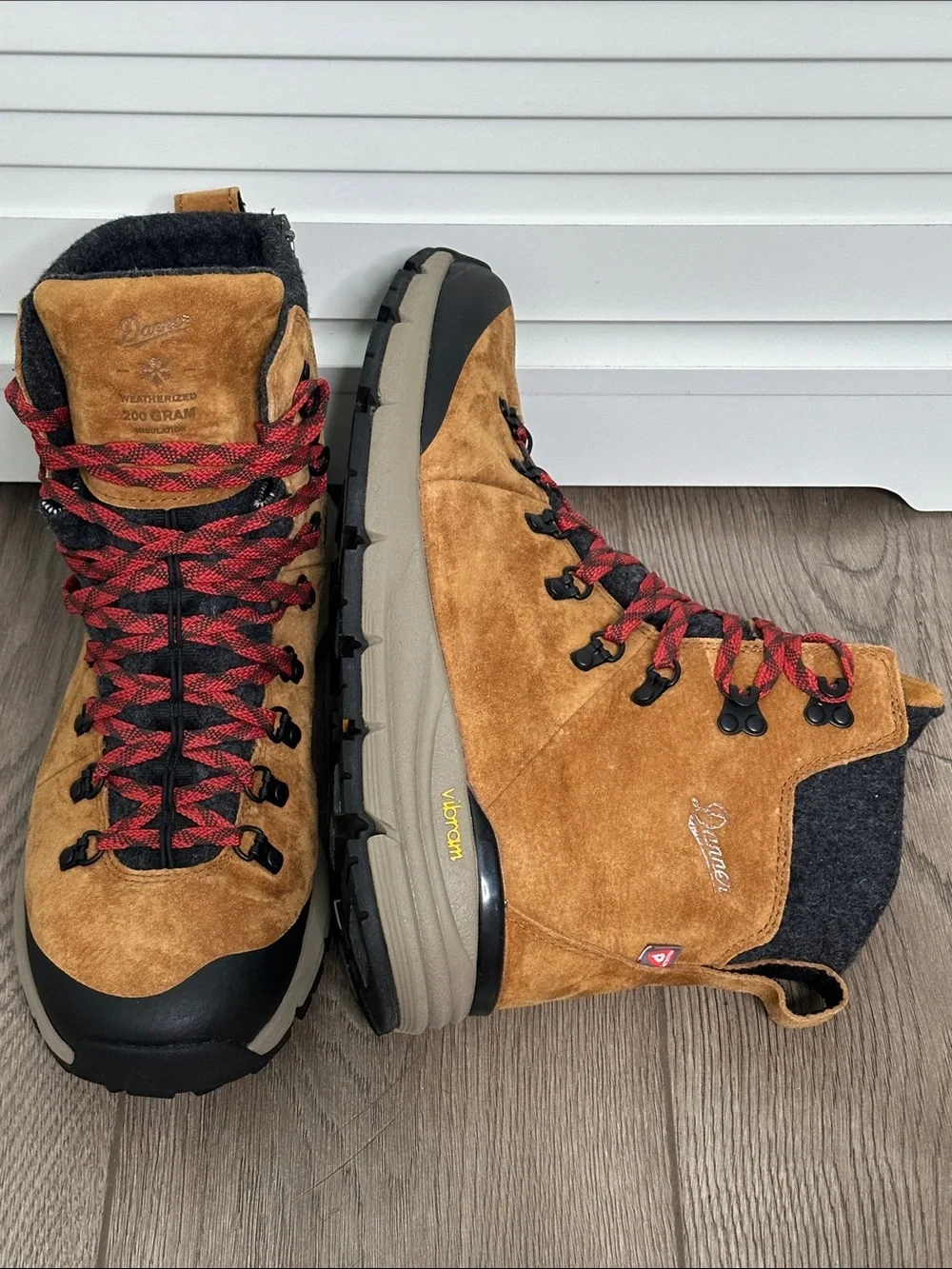 Danner Arctic 600 Waterproof Soft Toe Ankle High Outdoor Boots Brown Size 10.5